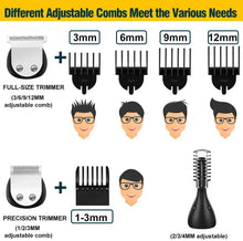 Kemei KM-5898 Digital Display All In One Hair Trimmer For Men Eyebrow