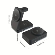 3 in 1 Foldable LED Light Wireless Charger Stand For iPhone 16 15 14 13