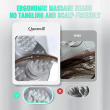 Electric Head Scalp Massager With 4 Heads Portable Handheld Massage