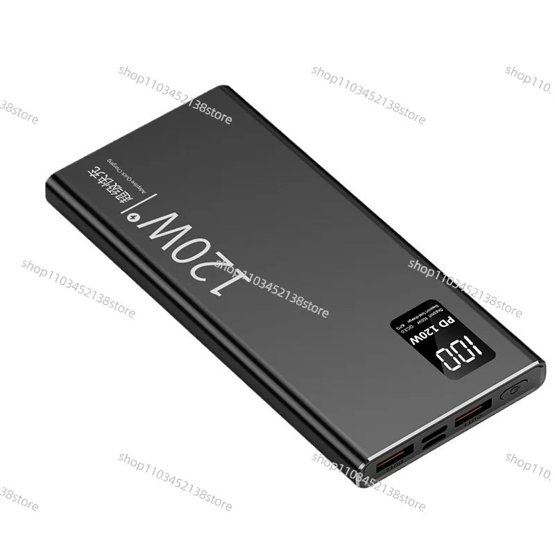 120W Super Fast Charging 50000 Large Capacity 20000 MAh Portable Mobile