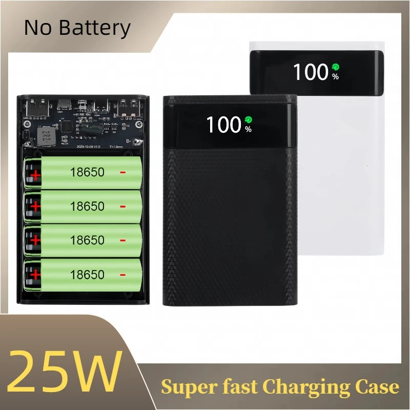No Batteries 18650 Battery DIY Power Bank Case Charge Storage Box 5V