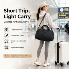 Gym Duffle Bag Wet Dry Separation Large Capacity Travel Independent