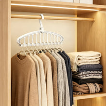 9 Hole Foldable Hanger Wardrobe Space Saving Storage For Clothes Drying