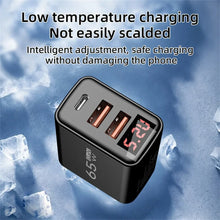 GaN 65W USB C Charger PD Fast Charging Phone Power Adapter For iPhone