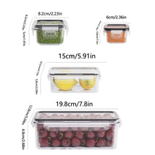 4 Piece Food Storage Containers Set with Easy Snap Lids + - Airtight