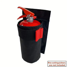 Durable Car Fire Extinguisher Organizer Trunk Storage Bag, Backseat &