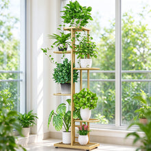 6 Tier 7 Potted Metal Plant Stand Corner Indoor & Outdoor Tiered Plants