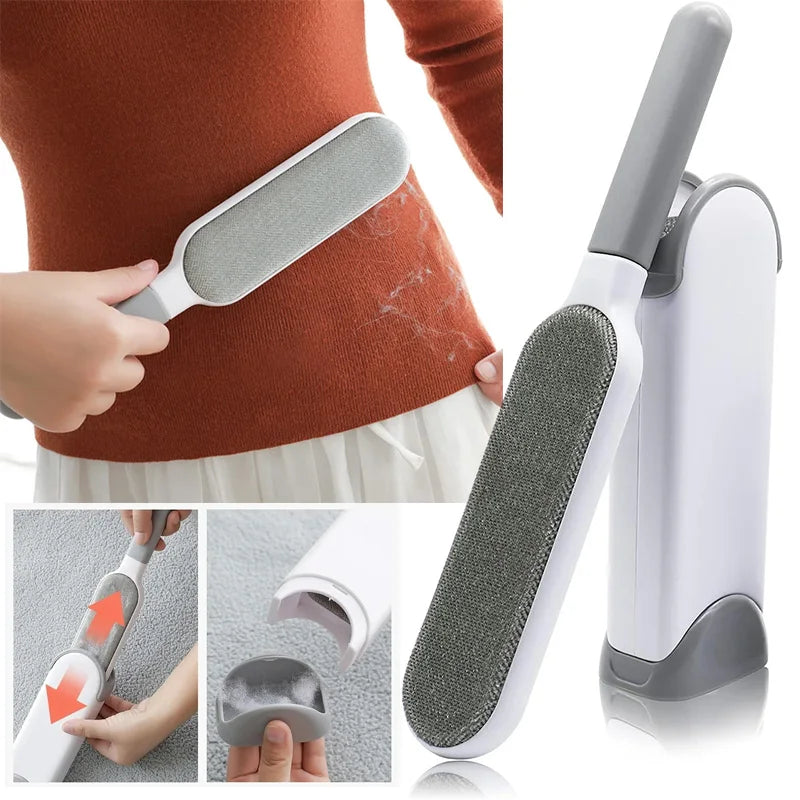Magic Clothes Lint Remover,Reusable Static Dusting Cleaning Brushes for