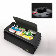 Car Trunk Storage Organizer With Lid Universal Car 70L Box Oxford Cloth