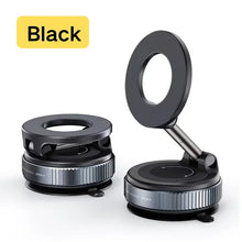 Car Phone Magnetic Stand Mechanical Vacuum Suction Cup Rotate 360°