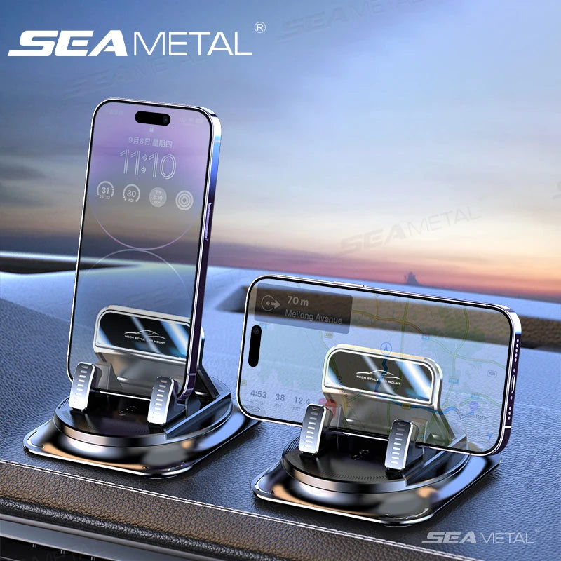 SEAMETAL Car Phone Holder Cell Phone Bracket Universal Anti-Slip Car