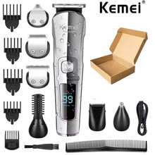 Kemei Professional Multifunction Beard Hair Trimmer Waterproof 6 In 1