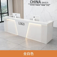 Hair Salon Cashier Reception Desk Counter Luxury Aesthetic Modern
