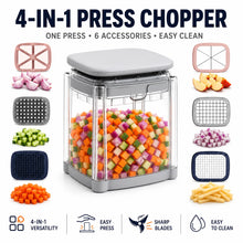 Vegetable Manual Onion Chopper Dicer Food Press Cutter Potato French