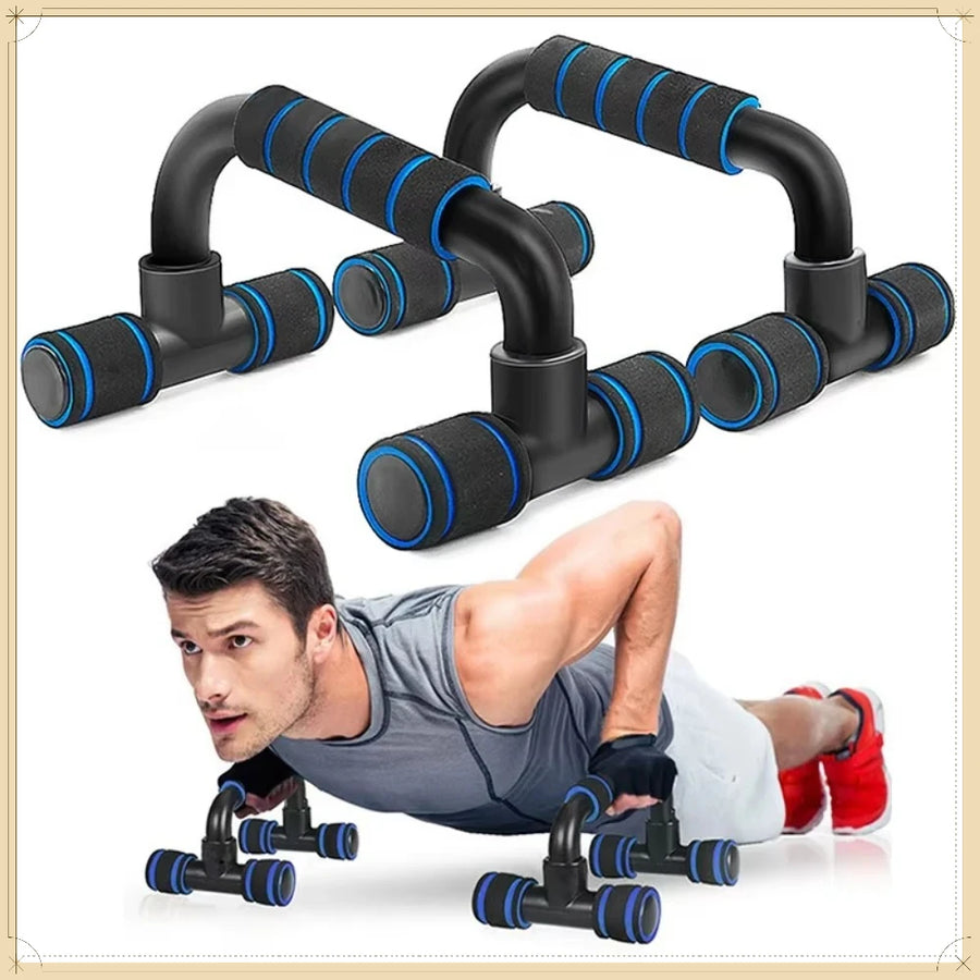 Non‑Slip H‑Shaped Push‑up Stand 1 Pair Strong Stable Support Bars
