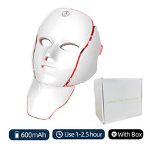 Face Neck Beauty Mask 7 Colors Light LED Photon Red Facial Skin Care