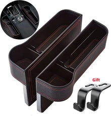 Car Seat Gap Filler Manager Leather Multifunctional Car Seat Storage