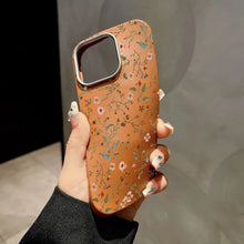 Small Flower Lichee Pattern Phone Case For iPhone 18 17 16 Pro Max 15