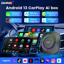 2026 Carlinkit Ai Box LED Android Wireless Carplay Adapter 13 Qualcomm