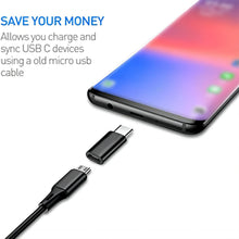 8pcs USB to USB C Adapter, USB Type C Female to USB Micro USB to USB C