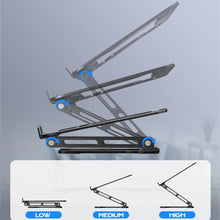 DT-02B Phone Tablet Stand Adjustable Aluminum Alloy laptop up to 17