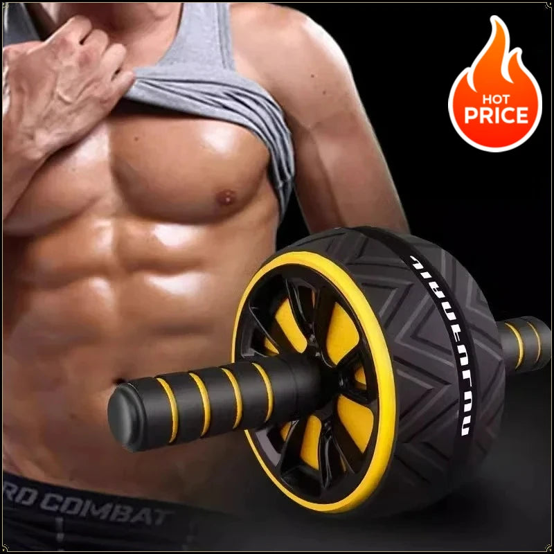 Ab Roller Wheel Non-Slip Abdominal Training Core Workout Home Gym