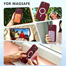 Magnetic Liquid Silicone Case For Iphone 18 12 13 Mini 16 15 14 11 17