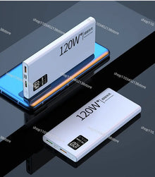 120W Super Fast Charging 50000 Large Capacity 20000 MAh Portable Mobile