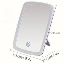 LED Makeup Mirror with Touch Sensor 3 Color Lighting Adjustable