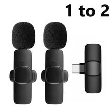 KEBIDUMEI Wireless Lavalier Microphone for Smartphones Computers