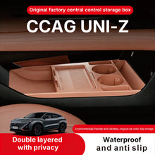 For 2025 Changan UNI-Z / UNI-V Center Console Lower Storage Box