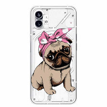 For Nothing Phone 2 Case Clear TPU Soft Lovely Printing Silicone Cover