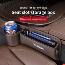 Car Storage And Finishing Leather Seat Gap Box For Nissan Qashqai Auto
