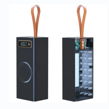 24*18650 Power Bank Cases Battery Holder Dual USB Type C Charge DIY