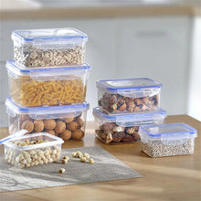 1/4pack Food Storage Containers Transparent Kitchen Organization Boxes