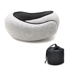 Portable Adjustable Travel Neck Pillow Memory Foam U-shaped Snail Style