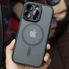 Magnetic Luxury Lens Protector Matte Translucent Case For iPhone 17 18