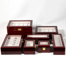 Wooden Watch Box Eco-Friendly Storage Case with 1/2/3/5/6/10/12 Slots