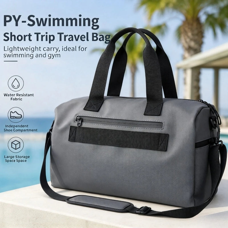 Gym Duffle Bag Wet Dry Separation Large Capacity Travel Independent