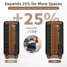 Luggage Sets 6 Piece with Duffel Bags, Hardside Expandable Suitcases