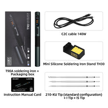 ALIENTEK T90 Smart Soldering Iron PD 3.1140W Portable Digital Display