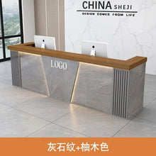 Hair Salon Cashier Reception Desk Counter Luxury Aesthetic Modern