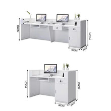 Hair Salon Cashier Reception Desk Counter Luxury Aesthetic Modern