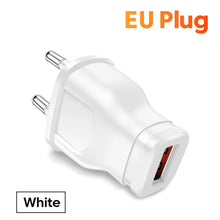 1A 5W USB Wall Charger Mini Universal EU US Travel For iPhone Samsung