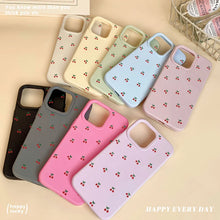 For iPhone 18 17 16 15 14 13 12 11 Pro Max Case Cute Cartoon Cherry