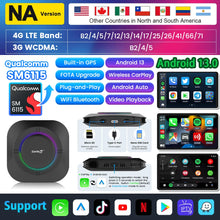 2026 Carlinkit Ai Box LED Android Wireless Carplay Adapter 13 Qualcomm