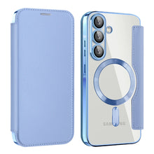 Wireless Charging Flip Case for Samsung Galaxy A35 A36 A55 A15 A16 A17