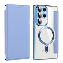 Flip Leather for Samsung Galaxy S23 S22 Ultra Plus Case Magnet for