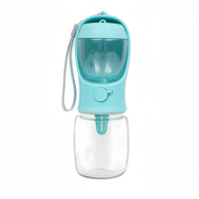 Portable Dog Cat Water Bottle with Storage Food and Container for Puppy