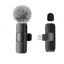 Type-C Port Professional Wireless Lavalier Microphone for Smartphones